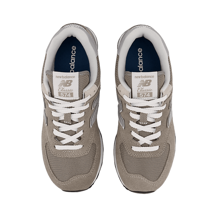 New Balance 574 Core Grey White (W) Angle 1