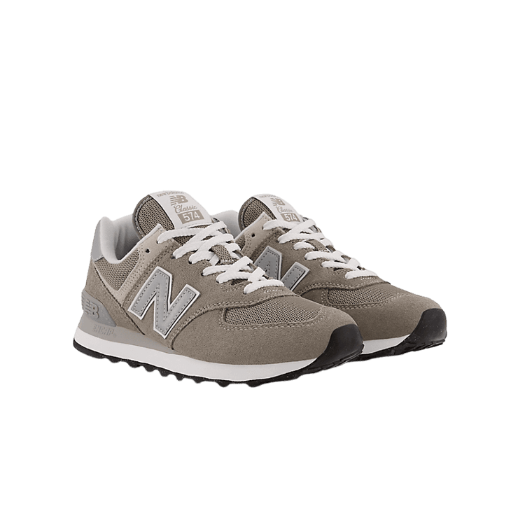New Balance 574 Core Grey White (W) Angle 2