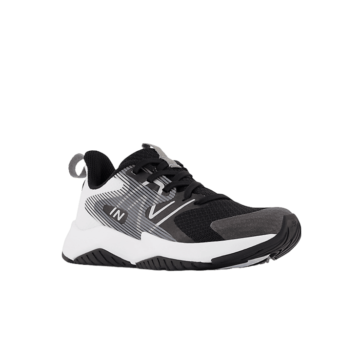 New Balance Rave Run v2 Black White (GS) Angle 2