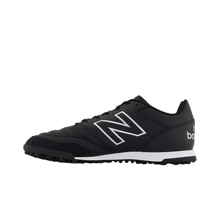 New Balance 442 V2 TEAM TF Black White Angle 0