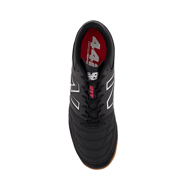 New Balance 442 V2 TEAM IN Black White Angle 1