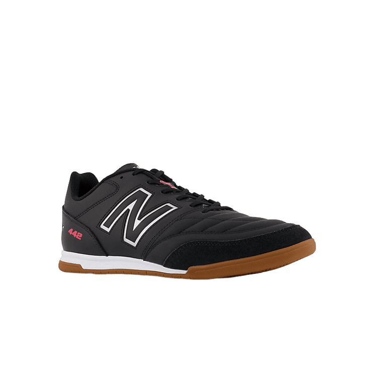 New Balance 442 V2 TEAM IN Black White Angle 2