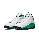 Air Jordan 13 Retro White Lucky Green Angle 2