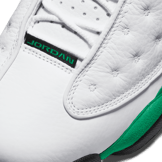 Air Jordan 13 Retro White Lucky Green Angle 4