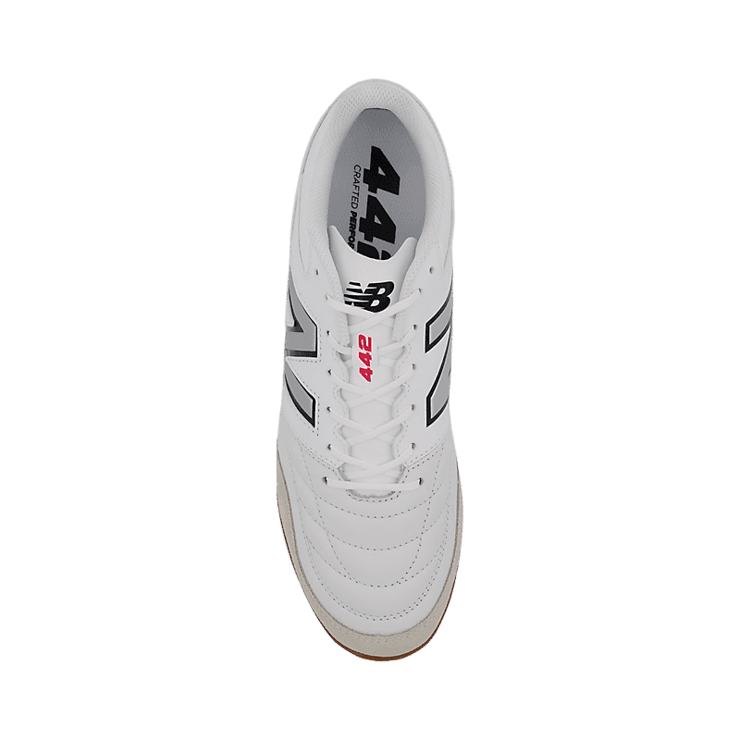 New Balance 442 V2 TEAM IN White Black Angle 1