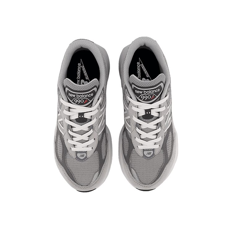 New Balance FuelCell 990v6 Grey (GS) Angle 1