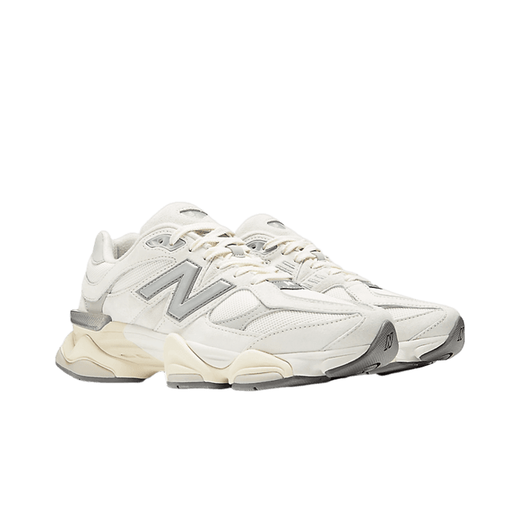 New Balance 9060 White Grey Angle 2
