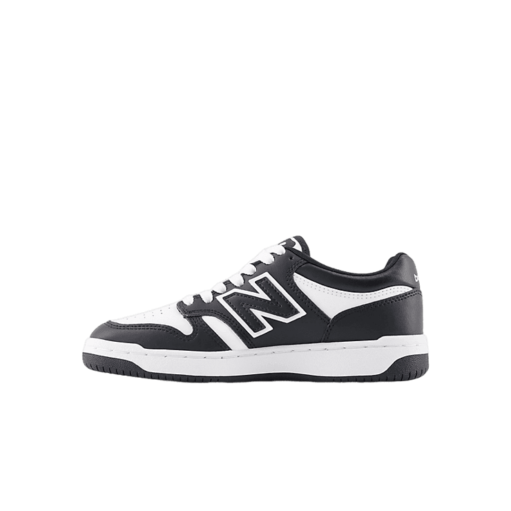 New Balance 480 Black White (GS) Angle 0