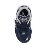 New Balance 990v6 Hook and Loop Blue Grey (GS) Angle 1