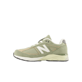 New Balance 990v4 Green White (GS) Angle 0
