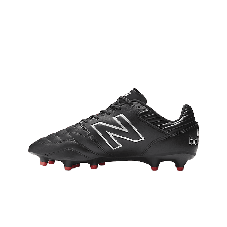 New Balance 442 PRO FG V2 NON KL Black White Red Angle 0
