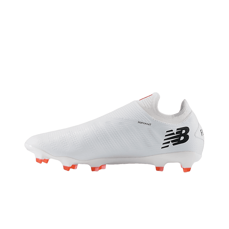 New Balance FURON PRO FG V7+ White Black Red Angle 0