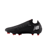 New Balance FURON PRO FG V7+ Black White Red Angle 0