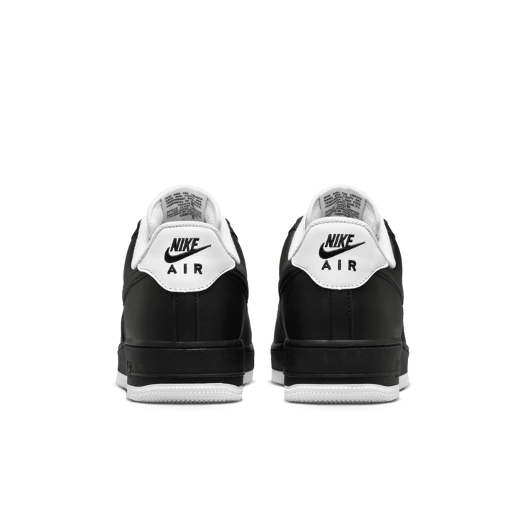 Nike Air Force 1 Low Black White Angle 3