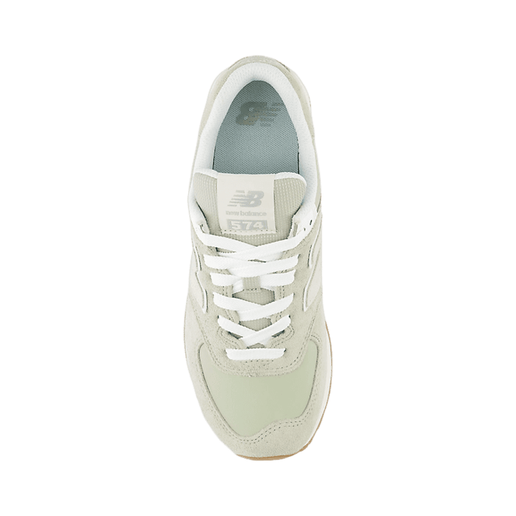 New Balance 574 Green Beige (W) Angle 1