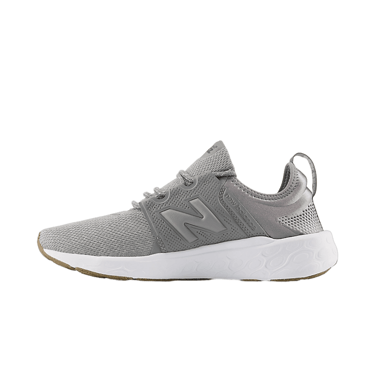 New Balance Fresh Foam X Cruz v3 Grey White Beige Angle 0