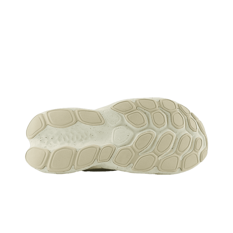 New Balance Fresh Foam X More v4 Beige White Brown (W) Angle 3