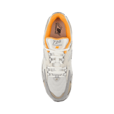 New Balance 725V1 White Orange Grey Angle 1