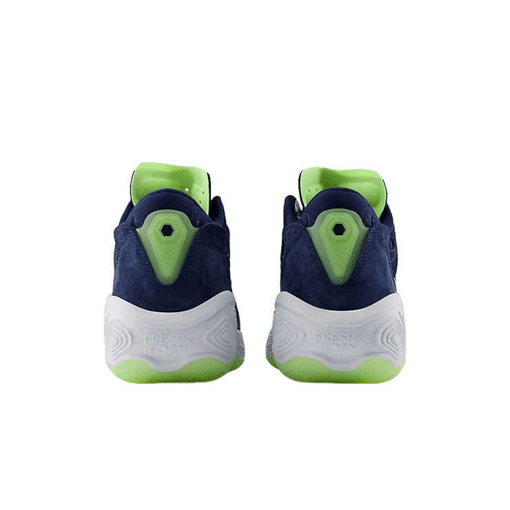 New Balance Fresh Foam BB v2 Blue Green White Angle 4