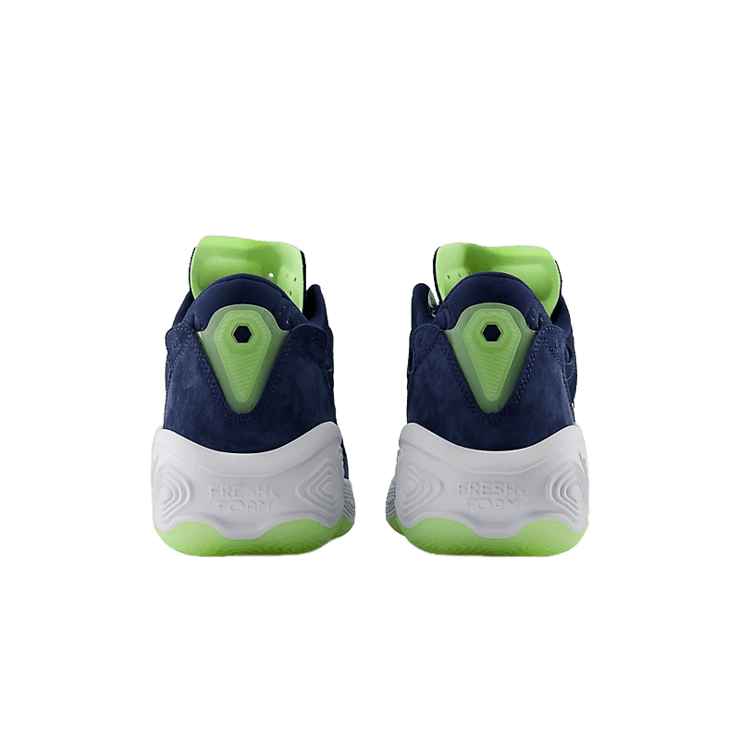 New Balance Fresh Foam BB v2 Blue Green White Angle 4
