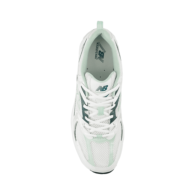 New Balance 530 White Green Angle 1