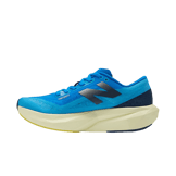 New Balance FuelCell Rebel v4 Blue Yellow (W) Angle 0