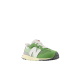 New Balance 327 NEW B Hook & Loop Green/Grey (Size 4 X Green Grey (GS) Angle 2