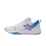 New Balance FuelCell Romero Duo Trainer Unity of Sport Softball White Purple Blue (W) Angle 0