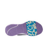 New Balance FuelCell Romero Duo Trainer Unity of Sport Softball White Purple Blue (W) Angle 3