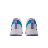 New Balance FuelCell Romero Duo Trainer Unity of Sport Softball White Purple Blue (W) Angle 4