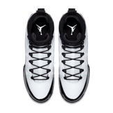 Jordan 9 Retro MCS Cleat RE2PECT White Black Angle 1