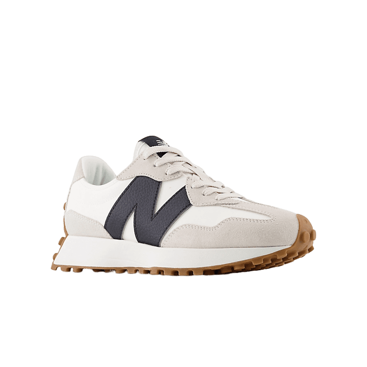 New Balance 327 Beige Black (W) Angle 2