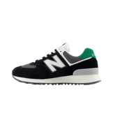 New Balance 574 Black Grey Green (W) Angle 0