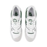 New Balance 550 White Green Grey Angle 1