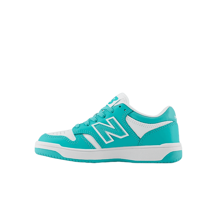 New Balance 480 Green White (GS) Angle 0