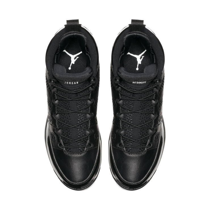 Jordan 9 Retro Metal Cleat RE2PECT Black Angle 6