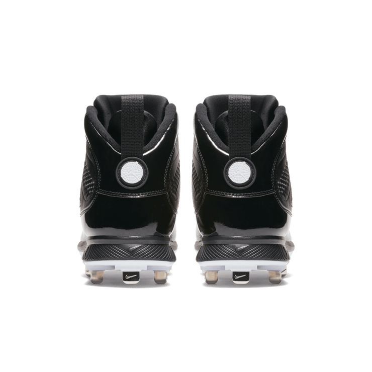 Jordan 9 Retro Metal Cleat RE2PECT Black Angle 1