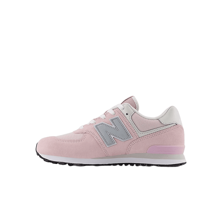 New Balance 574 Pink Grey (GS) Angle 0