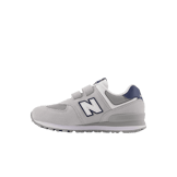 New Balance 574 HOOK & LOOP Grey Blue (GS) Angle 0