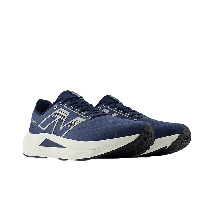 New Balance FuelCell Propel v5 Blue Grey White Angle 2