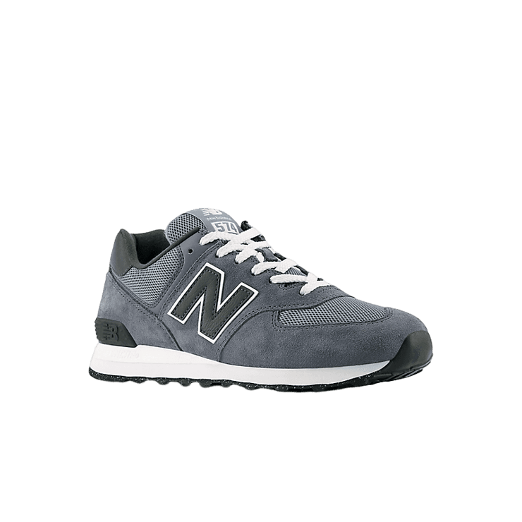 New Balance 574 Grey Black Angle 2