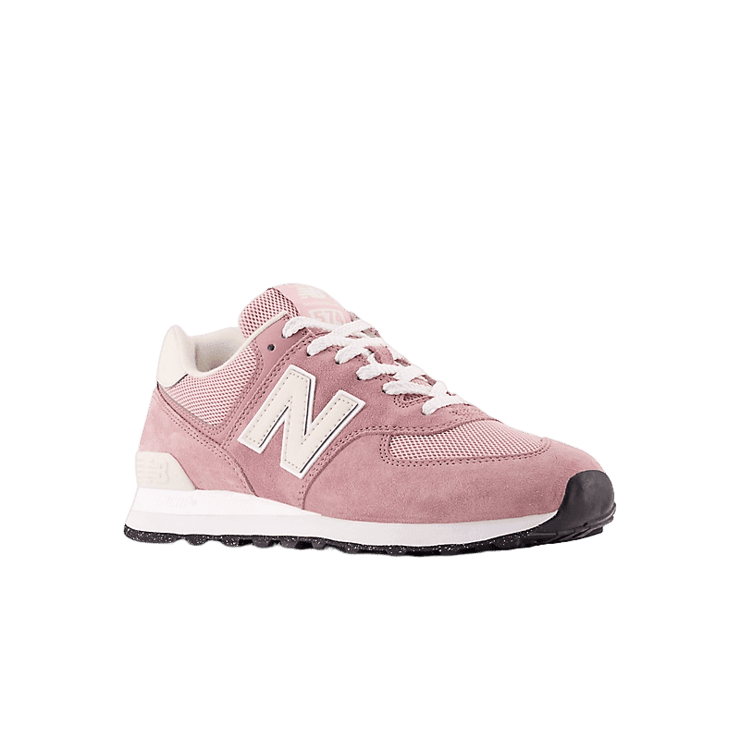 New Balance 574 Pink Beige Angle 2