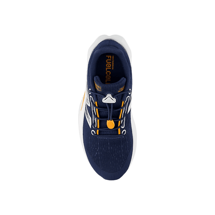 New Balance Bungee FuelCell Propel v5 Blue Orange Grey (GS) Angle 1