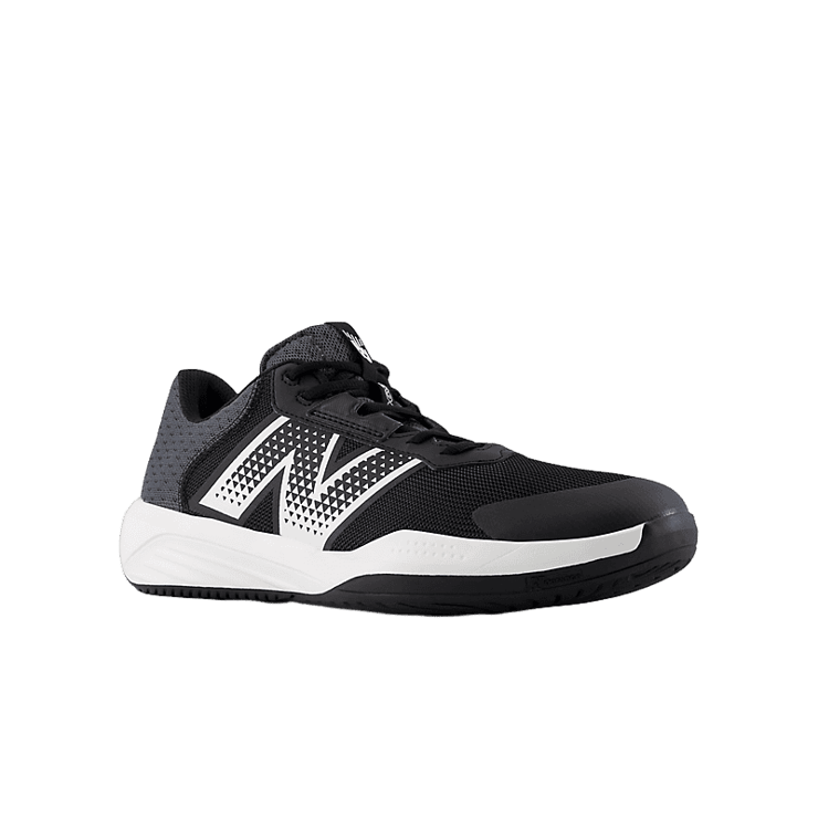 New Balance 696v6 Black White Angle 2