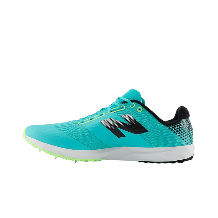 New Balance FuelCell XC7 v5 Green Black Grey Angle 0