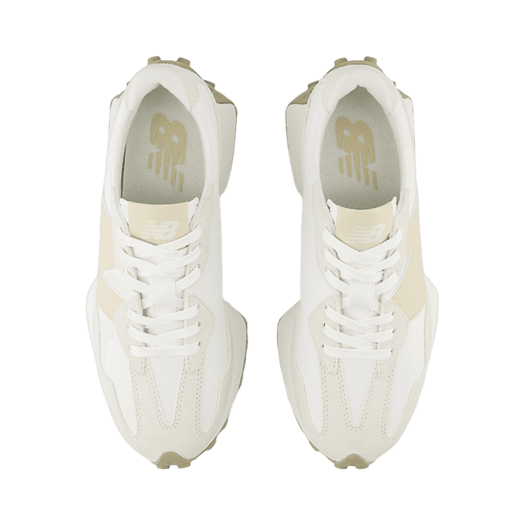 New Balance 327 White Beige (W) Angle 1