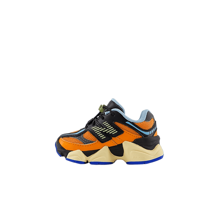 New Balance 9060 Yellow Black Blue (GS) Angle 0