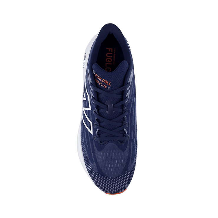 New Balance FuelCell Walker Elite Blue White Red Angle 1