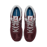 New Balance 574 Core Red White Angle 1
