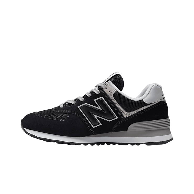 New Balance 574 Core Black White Angle 0
